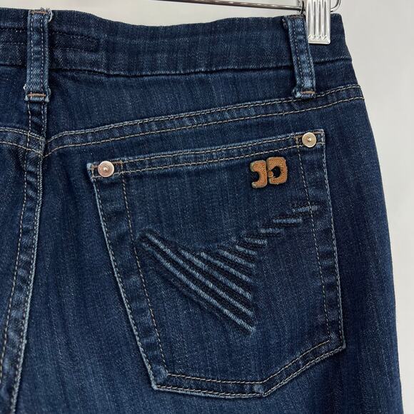 Joe's (27) (28x32) Regular Muse Bootcut Mid Rise Blue Perry Dark Wash Jeans - Picture 8 of 11